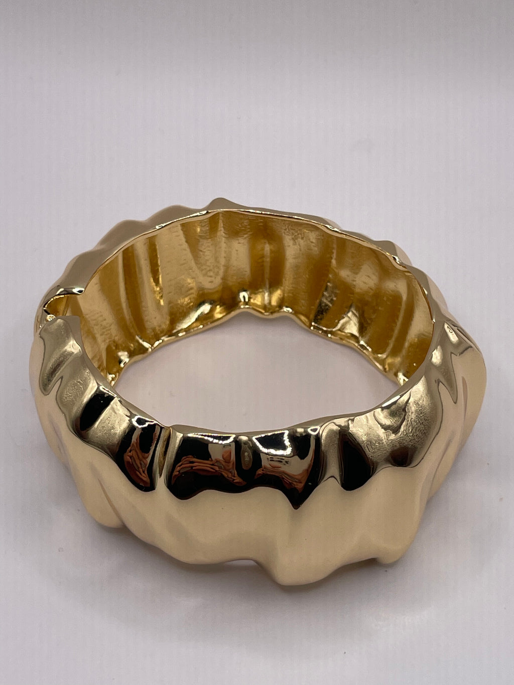 AMAYA Gold Sculptural Bracelet