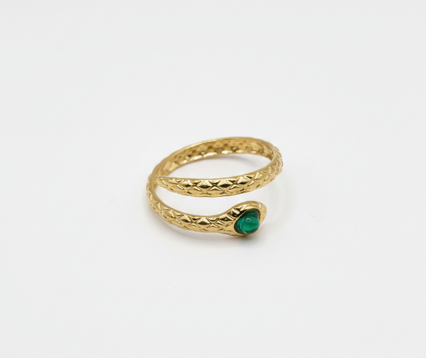 NOHA Gold Serpent Ring