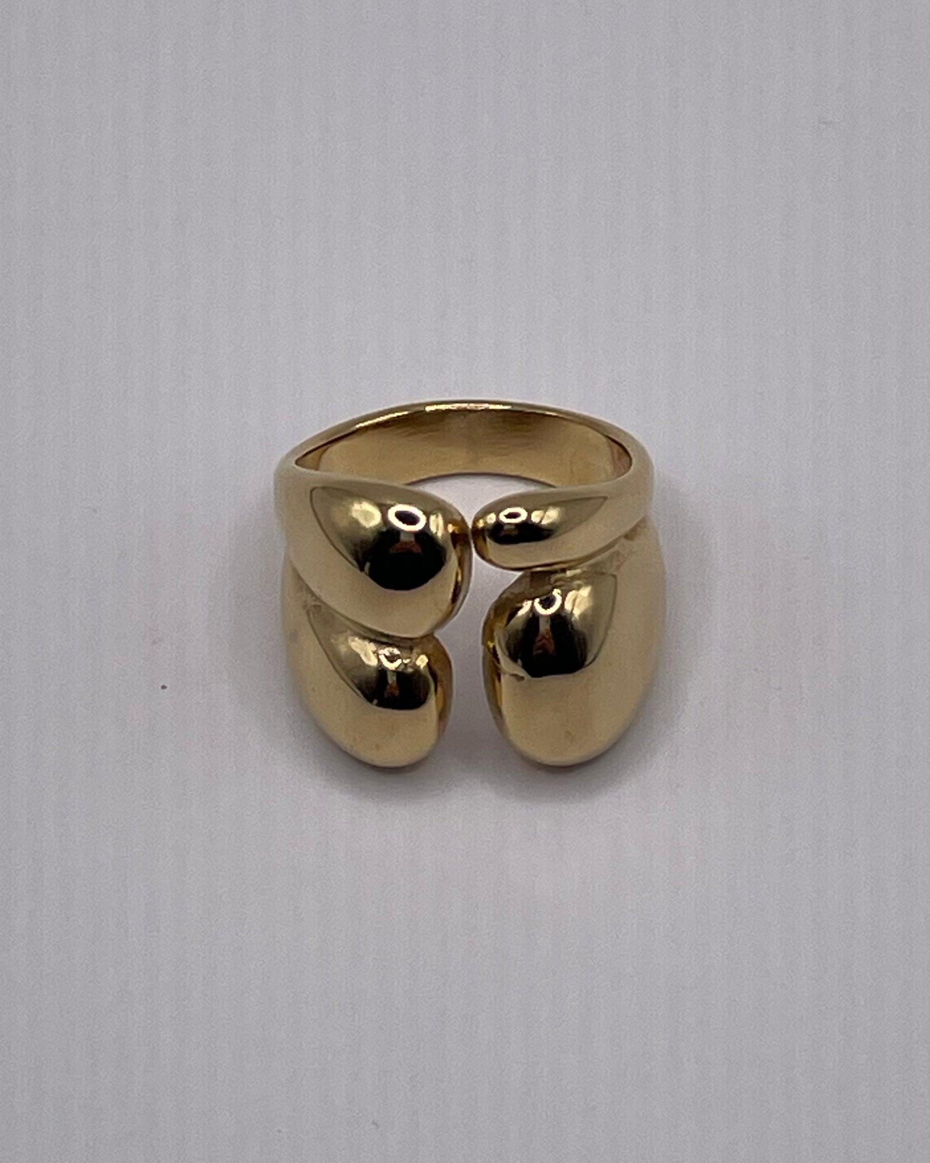 LOREN GOLD SCULPTURAL RING
